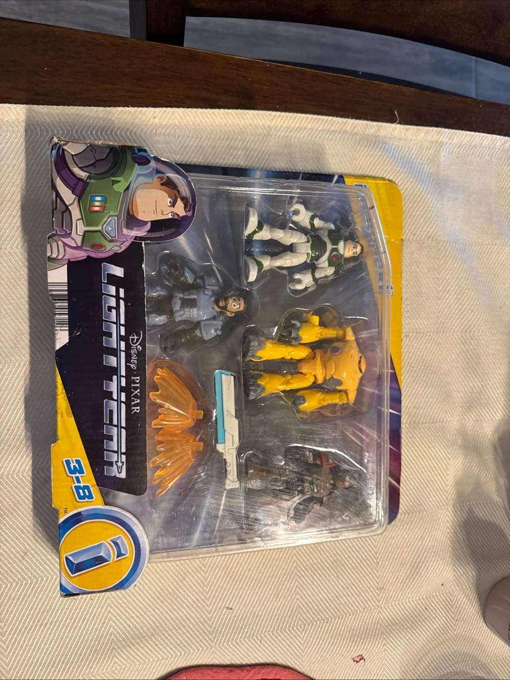 Lightyear Action Figure Set - Yellow, White, Green Accents